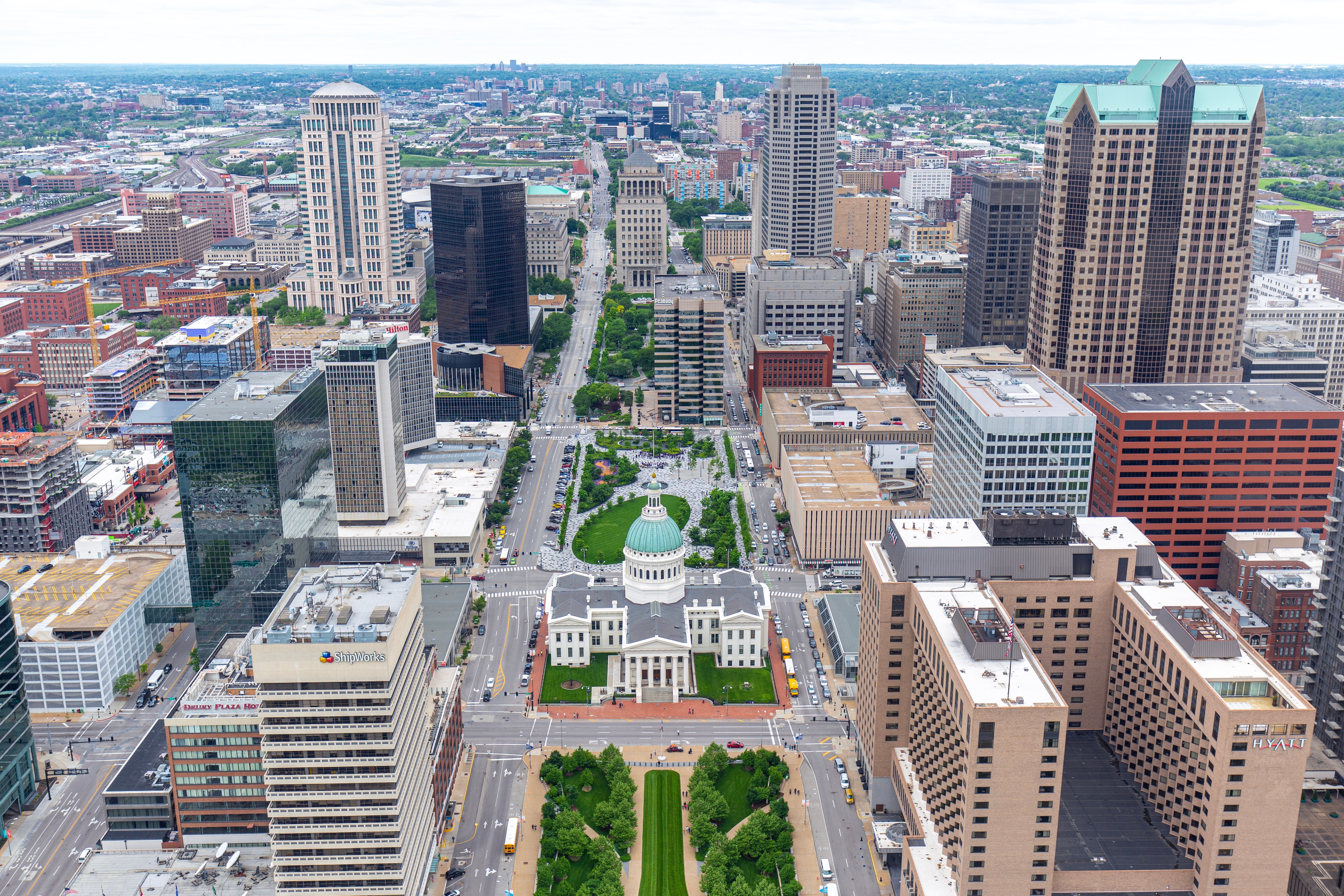 Downtown St. Louis skyline