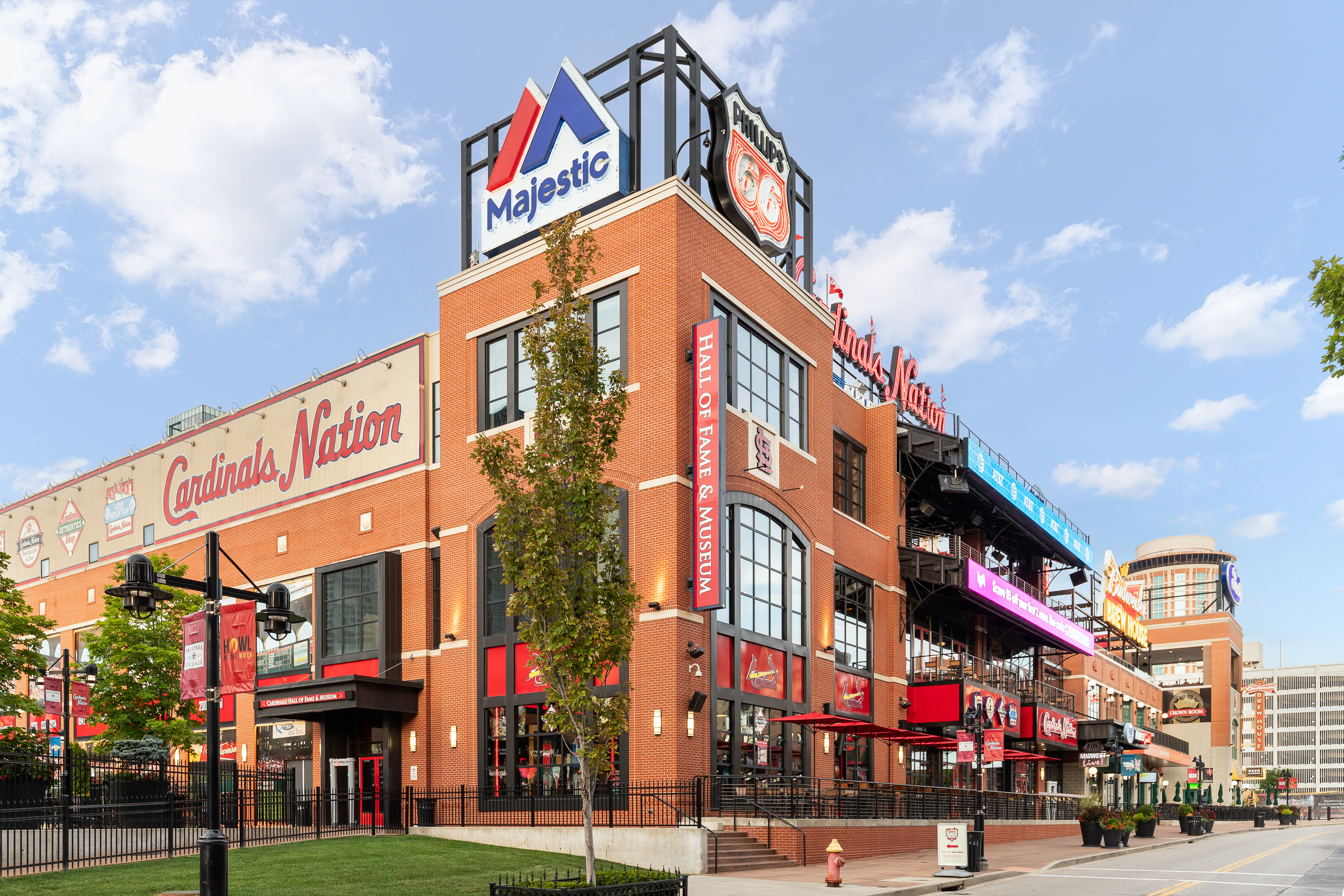 Busch Stadium and Ballpark Village